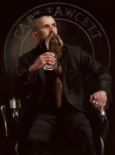 Captain Fawcett by Vincent Kamp - Limited Edition on Canvas